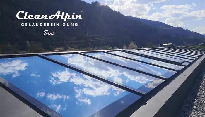 Fensterreinigung & Glasreinigung Tirol – CleanAlpin