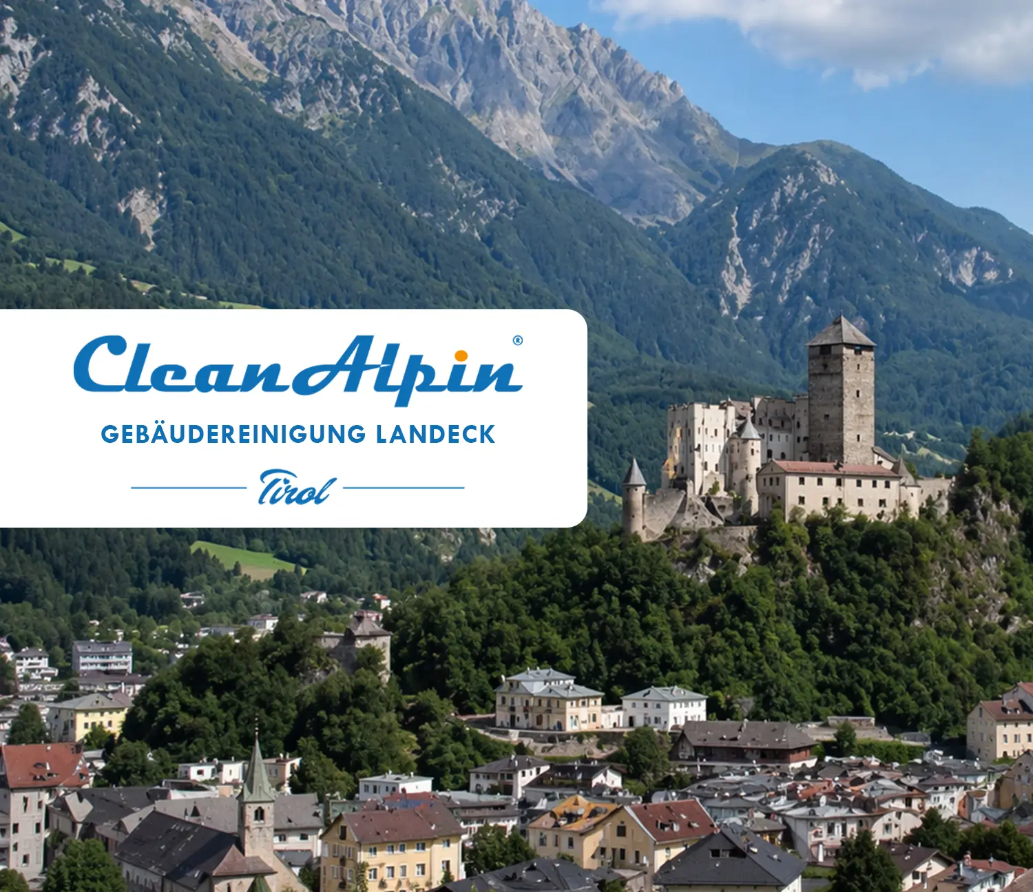 Professionelle Gebäudereinigung von CleanAlpin in Landeck Gebäudereinigung Landeck - CleanAlpin